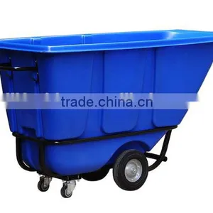 Tilt Truck, 1/2 Cu. Yd. Volume Capacity, 850 Lb. Load Capacity, Standard Hopper Type thumbnail-1
