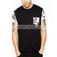 Wholesale Plain White 100% Cotton t Shirts for Men thumbnail-1