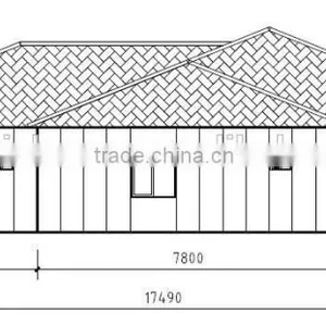 Convenient Recyclable Sustainable Prefab Homes With Excellent Fireproof Test and Sound Insullation Test thumbnail-2