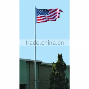 Advertising Aluminum Telescoping Country Flagpole,aluminum Flagpole thumbnail-5