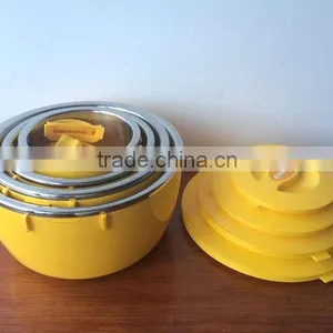3986 Plastic Stainless Steel Round Casserole thumbnail-2