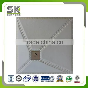 Graceful Embossing PU Leather 3D Wall Decorative Panels thumbnail-2