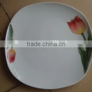 Ceramic Porcelain Moonlight Plate / Ceramic Porcelain Fruit Plate thumbnail-2