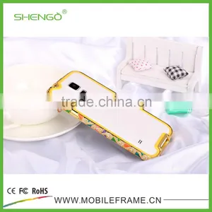 Wholesale Slim Metal Aluminum Bumper Buckle Case for Samsung Galaxy S5 thumbnail-4