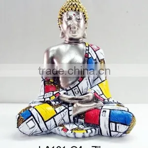 High Quality New Sitting Resin Buddha Statue thumbnail-3