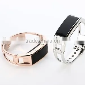 Titanium Alloy Bluetooth Smart Bracelet With OLED Screen thumbnail-5