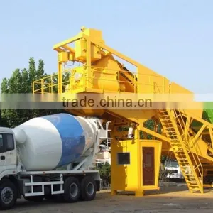 Mobile or Portable Type Low Cost Concrete Batching Plant thumbnail-1