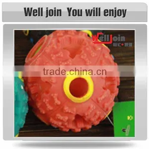 Popular Pet Toys Squeaky Rubber Pet Food Ball thumbnail-5