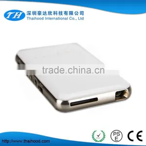 Professional Mini Smart Phone DLP Projector Built in 5000mAh Li-ion Battery Can be Use as Power Bank for IPhone6 Mini Projector thumbnail-2