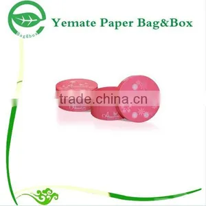 High Quality Custom Made Pink Color Printed Cylinder Candle Paper Box, Candle Paper Tube Packaging thumbnail-1