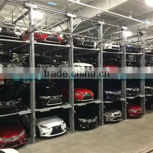 High Density Multiple Stacker Parking Hydraulic Car Stacker System thumbnail-5