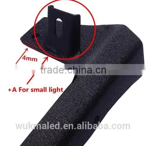 Steel Windscreen Mount Bracket For LED Work Light Bar Fit Jeep Wrangler Hot thumbnail-6