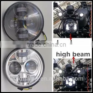 5-3/4 Harley Headlights High Low Beams Led Headlight for Harley Motorcycle thumbnail-1