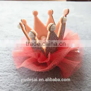 2014 Cute Crown Children's Hair Accessories Baby Hair Clips Jewel thumbnail-1