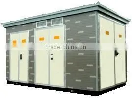 Three Phase Electric Substation Equipment Pre-installed Type Substation European Substation Transformer thumbnail-1