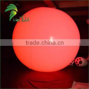 2016 Newly Decoration Inflatable Light Helium Balloon / Hongyi Factory Price Inflatable Balloon With Light For Promotion thumbnail-4