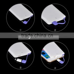 (High Performance) Credit Card Sized Power Bank Wallet Power Bank 2500mah Portable Power Bank thumbnail-2