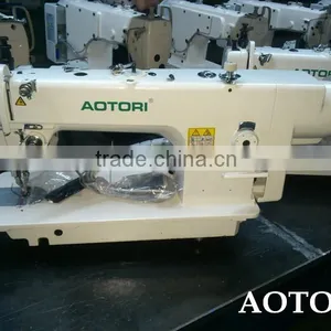 Computer-controlled Direct Drive Heavy Duty Top and Bottom Feed Lockstitch Sewing Machine With Auto Trimmer / for Leather thumbnail-1