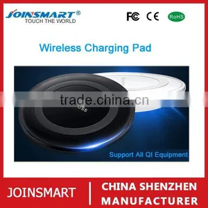 Transparent LED Flashing Light Wireless Charger for Iphone and Samsung, Portable Wireless Charger thumbnail-1