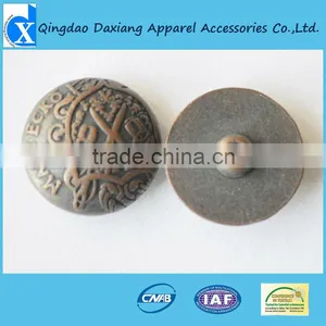 New Pattern Zink Alloy Garment Rivet thumbnail-1