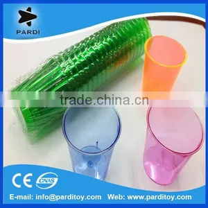 Test Drink 1oz Neon Plastic Disposable Shot Glasses Drinking Cup Quality Choice thumbnail-1