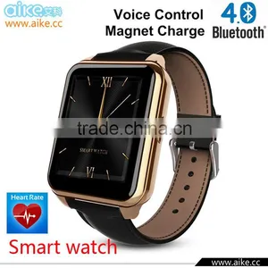 2015 F2 Bluetooth Smart Watch Support Gesture and Voice Control MTK2502 1.55" IPS Screen For IOS and Android Smart Phone Quality Choice thumbnail-1