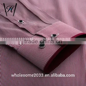 2016 New Style Floral Stripes Work Male Shirts thumbnail-6