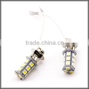 Auto Lighting 18 SMD 5050 LED H3 LED Lamp Fog Light Car Foglamp Lights Bulbs Accessories thumbnail-5
