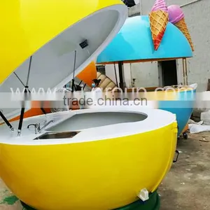Wholesale Ice Cream Van for Sale Fiberglass Kiosk/food Vending Truck/mall Kiosk Design thumbnail-1