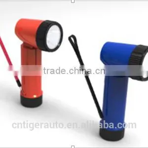 2015 Wholesale Dry Battery LED Flashlight Torch With Foldable Head thumbnail-3