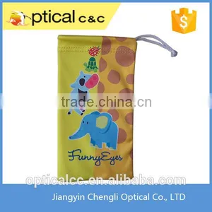 Personalized Printing Microfiber Glasses Bag thumbnail-1