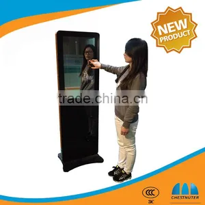 Chestnuter 42 Inch Standing LCD IR Touch Magic Mirror Totem for Advertising thumbnail-1