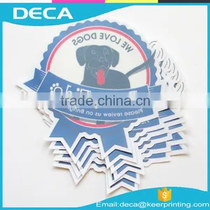 Custom Clear Vinyl Sticker Die Cut Decal Sticker thumbnail-3