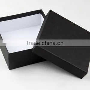 Custom Grey Board Hat Box Black Paper Box for Gift thumbnail-1
