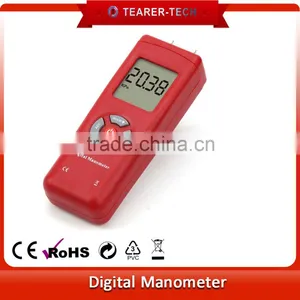 Digital Dual-port Pressure Gas Manometer 10Psi/68.94kPa/ 276.7inH2o From China Supplier TL-102 thumbnail-4