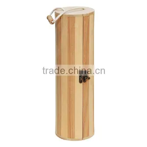 Made in China Pine Unfinished Customed Hinged Wooden Wine Box thumbnail-4
