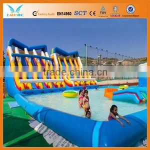 Hot Giant Monster Inflatabe Water Park thumbnail-1
