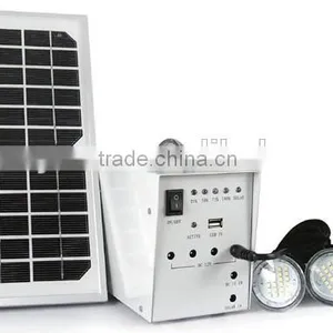 10W 20W 30W Mini Solar Home Lighting System / Portable DC Solar Kits for Camping thumbnail-6