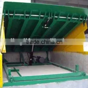 Yard Hydraulic Forklift Usage Loading Ramp Tools thumbnail-1