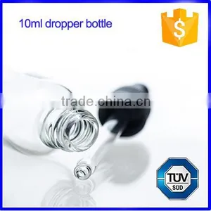 Transparent 10ml Glass Dropper Bottle With Childproof Cap Supplier's Choice thumbnail-4