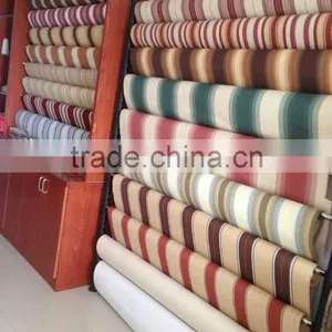 China Supplier Stripe Waterproof Soft Fabric for Cushion thumbnail-4