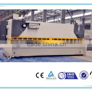 CNC Hydraulic Metal Plate Guillotine Cutting Machine, Aluminium Sheet Guillotine Shearing Machine thumbnail-6