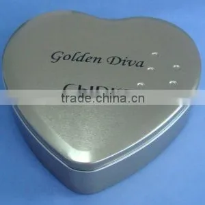 Heart Shape Tin Box Wholesale thumbnail-1