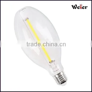 Round Type E27 COB 10W LED Fire Bulb Glass Housing thumbnail-1