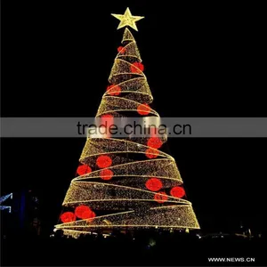 Customizable Giant Outdoor Christmas Decorative Tree Quality Choice thumbnail-4
