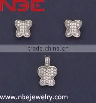 Simple Design Silver 925 Jewelry Set thumbnail-1