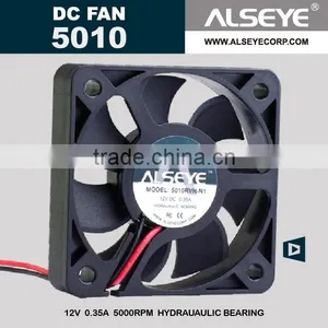 Alseye CB1201 Manufacturer5010 Mini 50*50*10mm 12v dc Axial Fan thumbnail-1