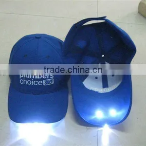 Fashion Cotton Sports Cap With Led Light on the Bill thumbnail-1