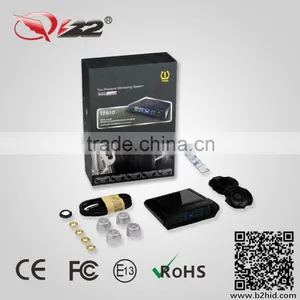 2016 TP-800 External Car Led Wireless DIY Tpms Alarm Monitoring System,easy Car Alarm System ,digital Tire Pressure Gauge thumbnail-1
