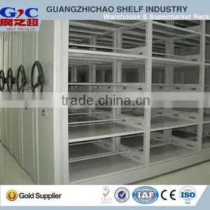 Manual Mobile Filing Cabinet Metal Book Shelving System thumbnail-4
